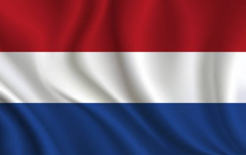 Netherlands flag background